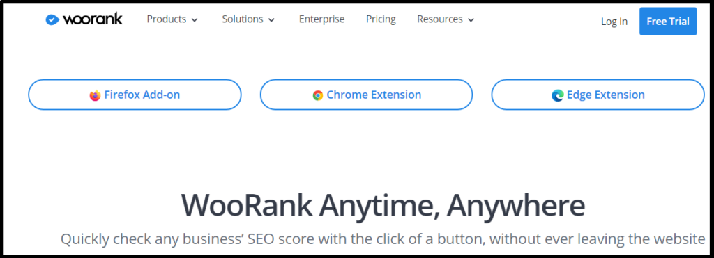 Free WooRank SEO Extension for Chrome, Firefox, and Edge